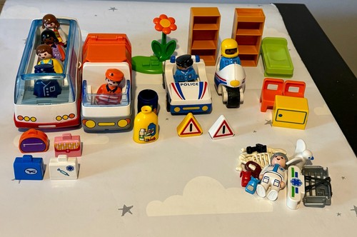 Playmobil airport shuttle bus - airport,