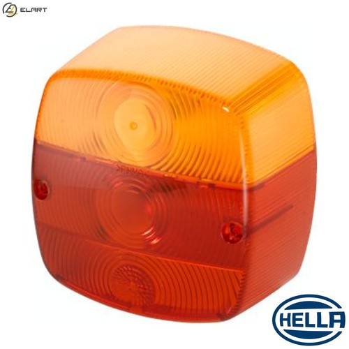 Lens tail light assembly - lens, 9el