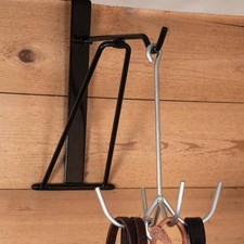 Saddle Rack Stand Holder Black