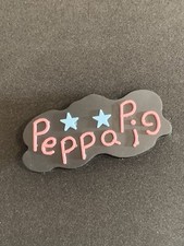Peppa Pig Lettering Shoe Charm