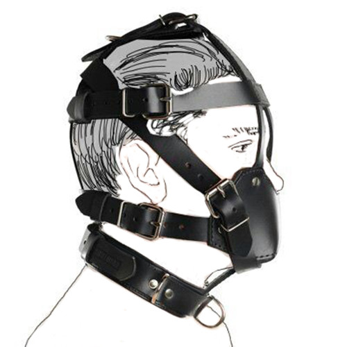 Sex bondage restraint - restraint, face