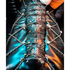 Leather Sleepsack Bondage Bag