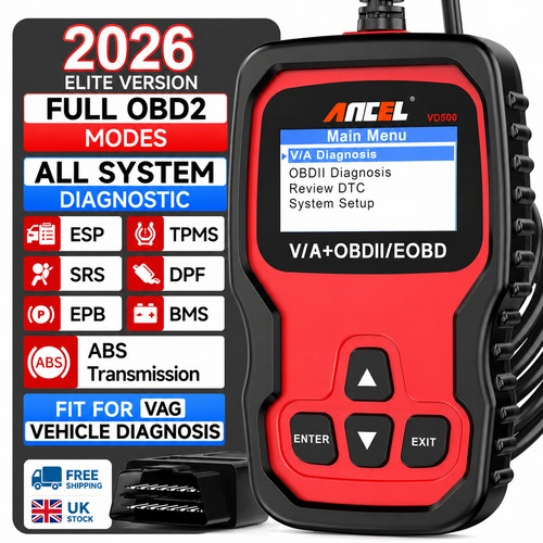 Ancel vd500 obd2 - vd500, code