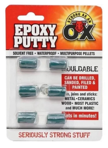 6pcs epoxy putty waterproof - 5g,