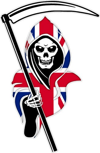 Racing grim reaper skull union - reaper,