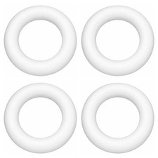 Polystyrene Ring Flat Backed