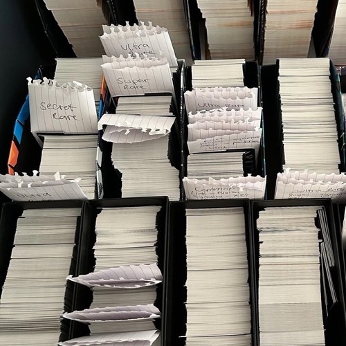 Bulk cards job lot - bulk,