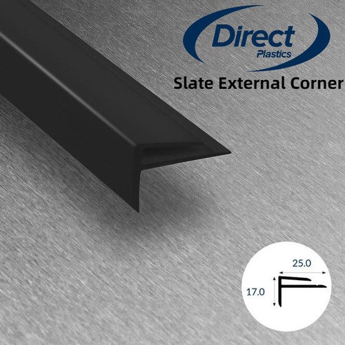 Pvc cladding external corner - pvc,