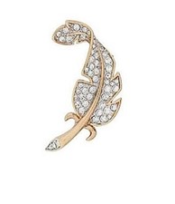 Vintage 1960’s Attwood & Sawyer Leaf Brooch Gold Plated