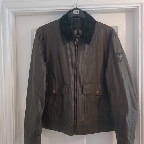 Belstaff mentmore wax jacket - wax, l