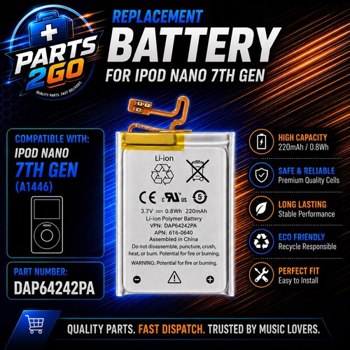 Battery for apple ipod - battery, 7
