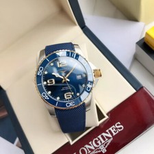 Longines Concas Diving series blue 41mm automatic mechanical watch L3.781.4.56.6