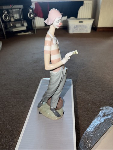 Lladro clown figure - clown, with