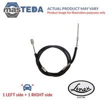 390113 HANDBRAKE CABLE PAIR LINEX 2PCS FOR VW POLO,FOX