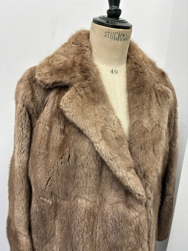 Ladies vintage musquash fur - musquash,