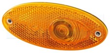 Hella Amber Oval Side Marker Light Lamp Swift Challenger Conqueror Caravan