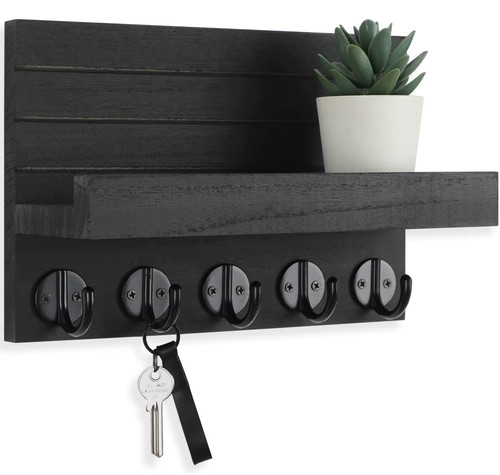 Decorative key and - mail, holder