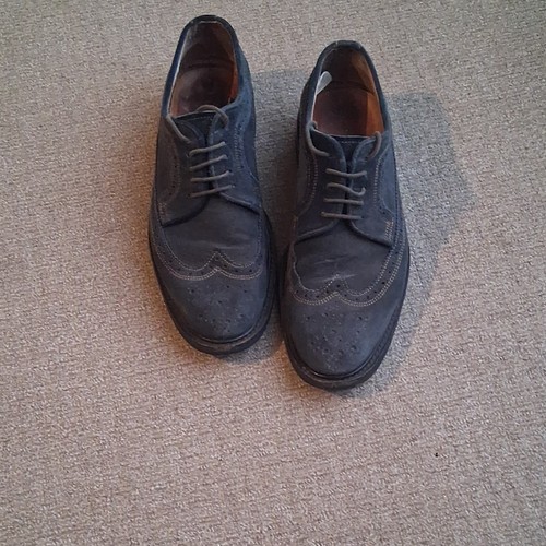 Russell bromley blue suede - russell,