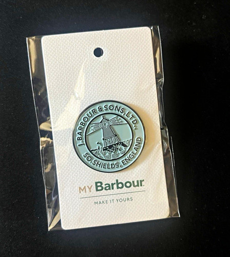 Barbour south shields pin - barbour,