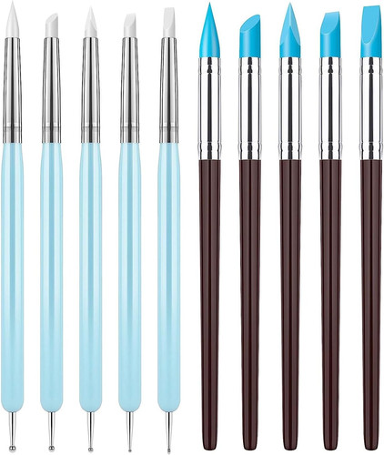 10pcs silicone clay - silicone,