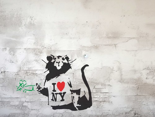 Reusable banksy love new - banksy, i