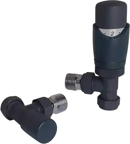 Grey thermostatic trv - thermostatic,