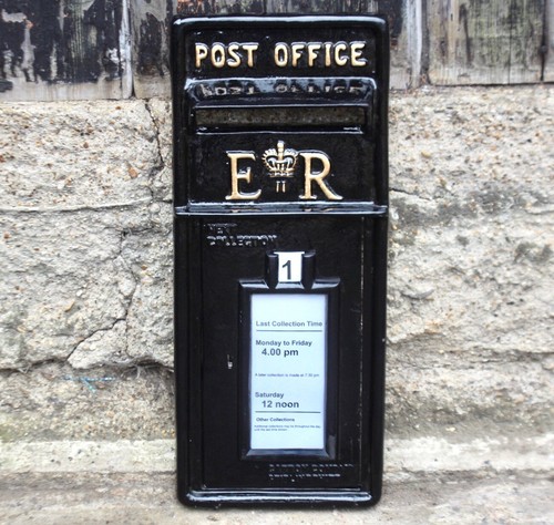 Post box letterbox front - post, er