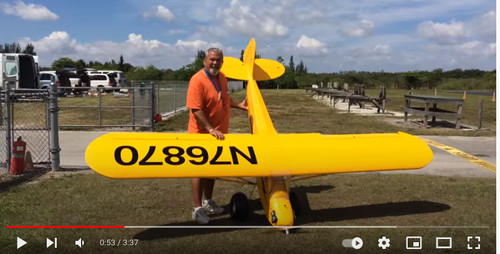 Scale piper cub 12ft - piper, cub,