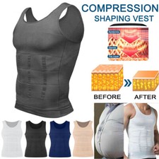 MENS SLIMMING VEST BODY SHAPER