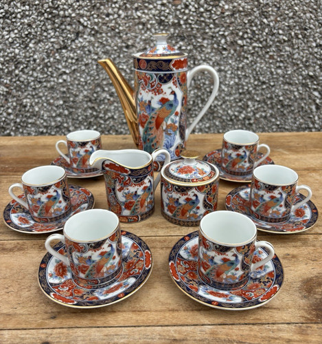 Japanese porcelain floral tea - japanese,