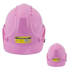 PINK HDPE SAFETY HELMET