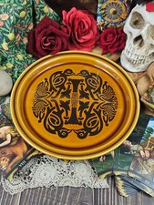 Vintage Arklow Pottery Tree of Life Plate VGC AA30