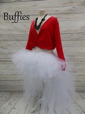 Ladies Long & Short skirt  Net Tutu White Pink Black Fairy Steampunk 