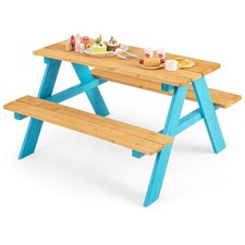 Kids Picnic Table Set Children