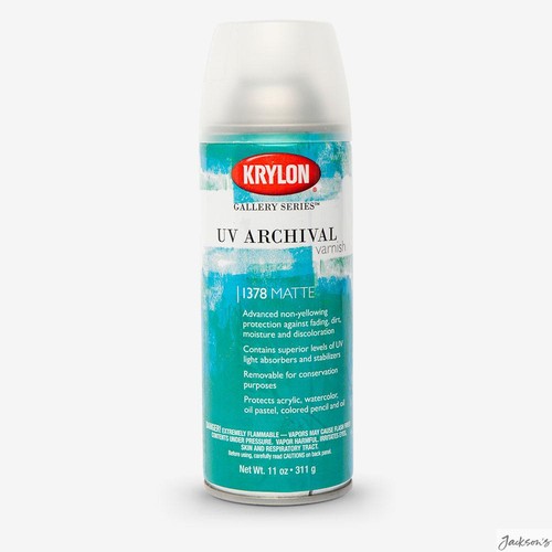 Krylon archival varnish - uv,
