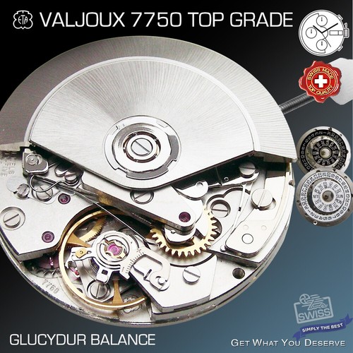 Movement eta valjoux 7750 - movement,
