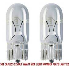 For Mitsubishi L200 Front Sidelights Lights Pair of Side Light Bulb Bulbs 05-14