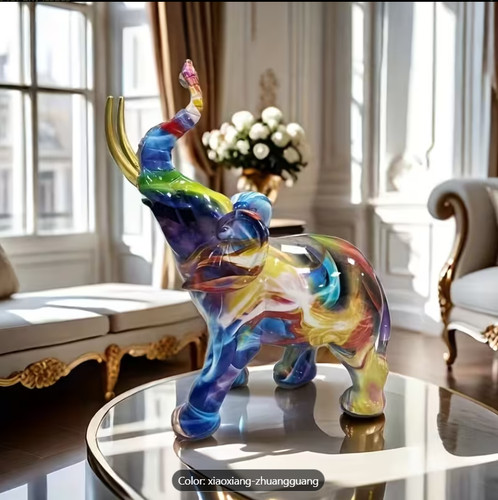 Small good luck elephant - small,