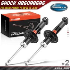 2x Shock Absorbers Rear for Nissan Primera P11 1996-2002 1.6 1.8 2.0 5620082NX6