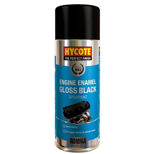 Hycote gloss black engine - black,