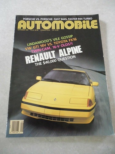Automobile magazine september - magazine,,