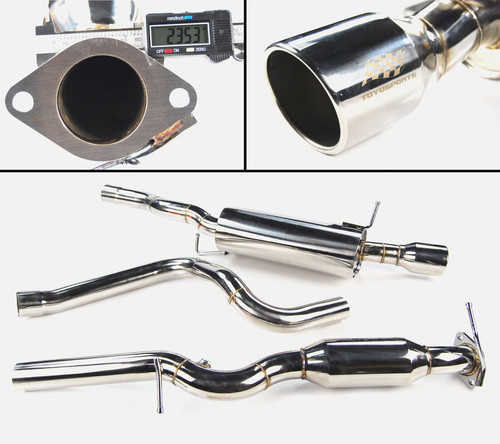 Stainless steel exhaust system - stainless,