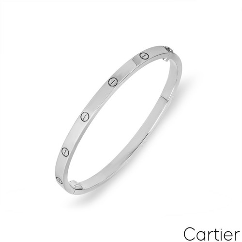 Cartier white gold - gold, plain