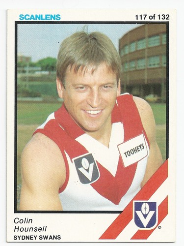 1984 scanlens colin - scanlens, (117)