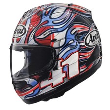 Arai RX-7V Evo Full Face Moto Motorcycle Motorbike Helmet Haga WSBK