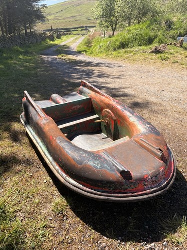 Full size vintage hand pedalo - full,