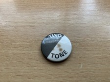 2 TONE TWO TONE 1970's AMAZING VINTAGE BUTTON BADGE SPECIALS MADNESS