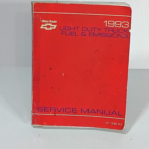 1993 service shop - 1993, manual