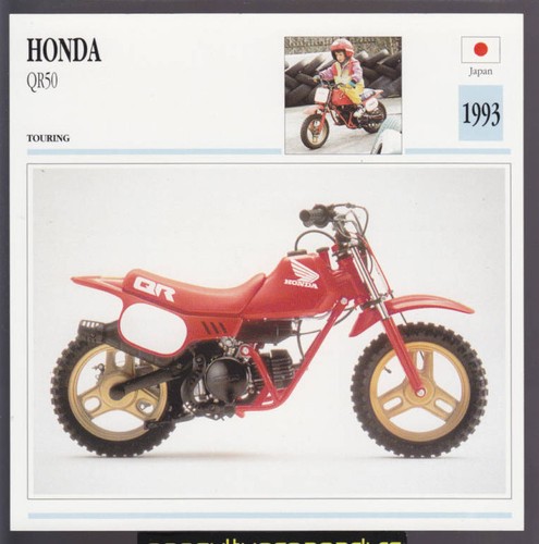 1993 honda qr50 japan - 1993,