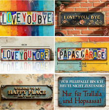 Vintage Love You More Wall